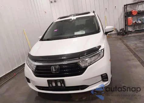 2022 Honda Odyssey Touring from USA, damaged, VIN 5FNRL6H88NB046826